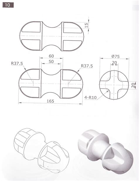 吳老師教學部落格 Autocad2012 3d入門第10次上課分享