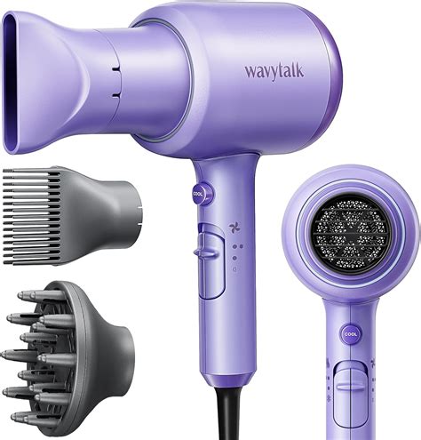 Amazon Wavytalk Ionic Blow Dryer With Diffuser Professional