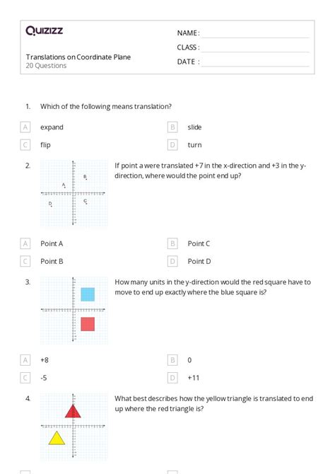 Translations Worksheets For Th Grade On Quizizz Free Printable