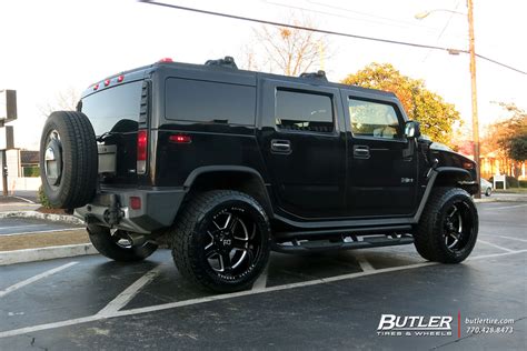 Hummer H2 with 22in Black Rhino Canon Wheels exclusively from Butler Tires and Wheels in Atlanta ...