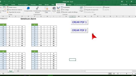 Exportar Datos De Excel A Pdf Con Vba Youtube Hot Sex Picture