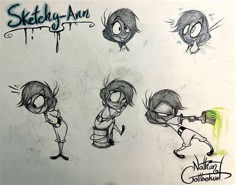 Silent Jack On Twitter Sketchy Ann Art For My Film Shade Https T