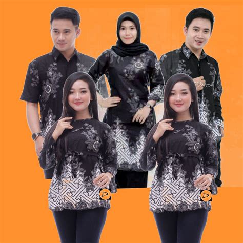 Jual Batik Seragam Kantor Size S M L Xl Xxl Baju Seragam Batik Batik