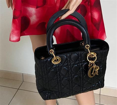 Christian Dior Petit Sac Lady Dior Rouge