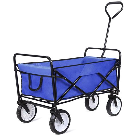 Buy Collapsible Outdoor Utility Wagon Heavy Duty Folding Wheeled