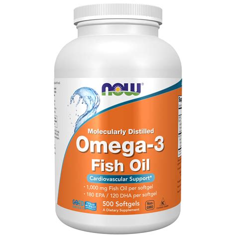 Now Supplements Omega Epa Dha Mg Fish Oil