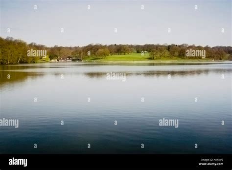 Waterloo Lake Roundhay Park Leeds Stock Photo Alamy