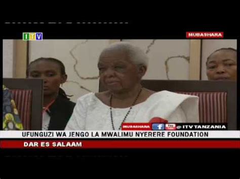 Ufunguzi Wa Jengo La Mwl Nyerere Foundation Na Kongamano La Kumbukizi