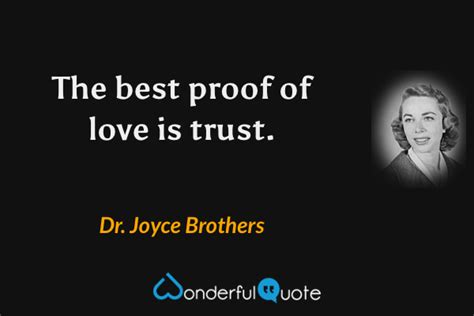 Dr Joyce Brothers Quotes Wonderfulquote