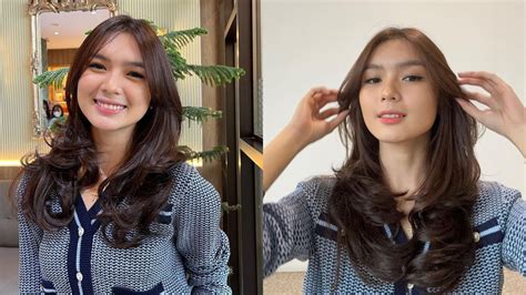 Look Francine Diaz Debuts New Soft Mahogany Hair Previewph