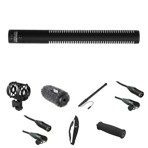 Sanken Cs E Moisture Resistant Short Shotgun Microphone Deluxe