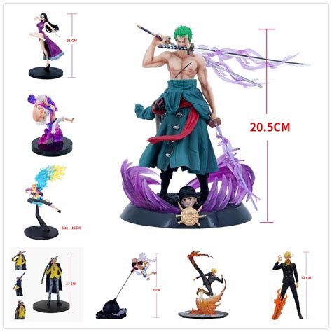 One Piece Figura De A O Nica Luffy Zoro Sanji Ace Doll Anime