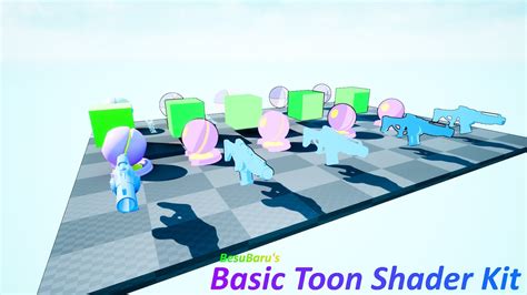 Basic Toon Shader Kit by BQ123 in Materials - UE4 Marketplace