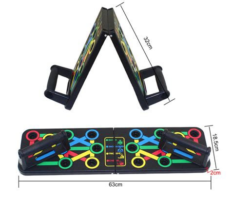 Multifunctional Folding Push Up Board Beefygoods