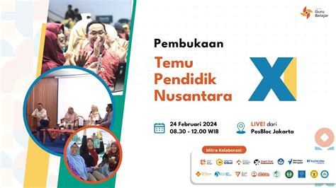 Live Pembukaan Temu Pendidik Nusantara Xi Youtube