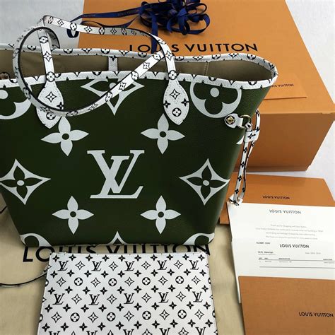 Louis Vuitton Neverfull Giant Khaki Pants Natural Resource Department