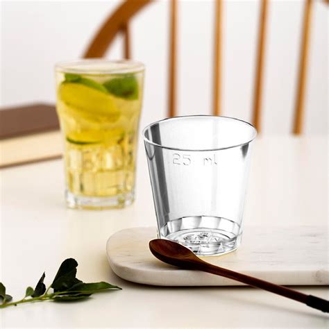 Disposable Shot Glasses Ce 25ml To Brim Case Of 1000 Jelly Shots Bar Supplies For Sale Online