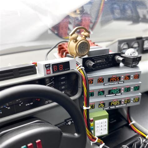 Hot Toys DeLorean Stickers And Transfers Mike Lane Mods