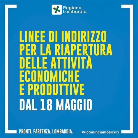 Linee guida per la riapertura delle attività economiche e produttive in