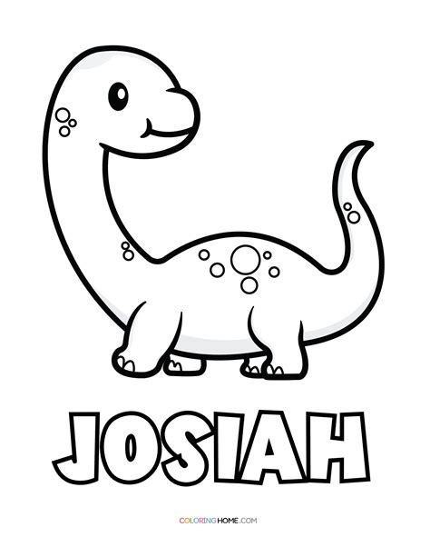 Josiah Name Coloring Pages Coloring Nation