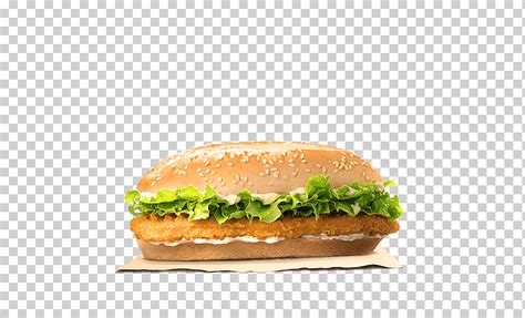 Sándwich de pollo Whopper Burger King especialidad sándwiches