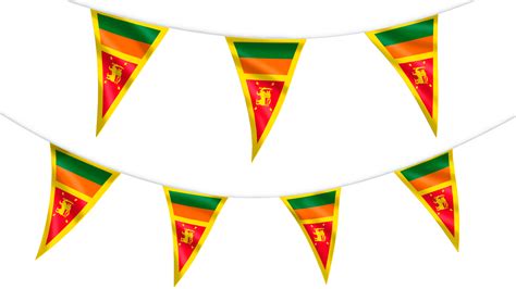 Sri Lanka Bunting Hampshire Flag Company