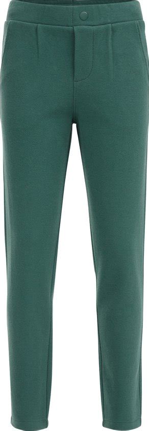 We Fashion Jongens Slim Fit Pantalon Met Structuur Bol