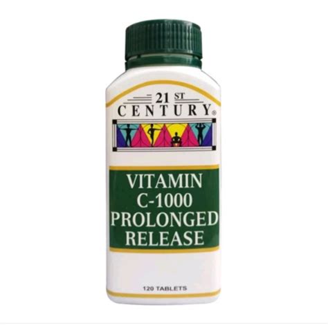 21st Century Vitamin C 1000mg Prolonged Release 50s Shopee Malaysia