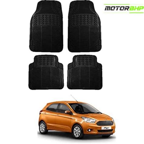 Buy Ford Figo Premium Quality Car Rubber Floor Mat Black