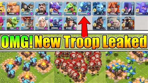 UPDATE NEWS NEW LEVEL OF ALL TROOPS IN TH12 NEW LEVEL HEROS COC