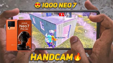 IQOO NEO 7 PRO BGMI 90 FPS HANDCAM IQOO NEO 7 PRO AFTER 7 DAY