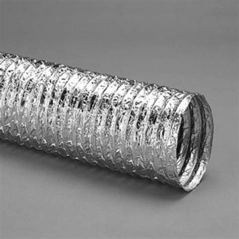 Aluminium Flexible Uninsulated Ducting 100mm 4 Inch Diameter