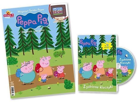 Winka Peppa Magazyn Wydanie Specjalne Z Dvd Zgubione Kluczyki