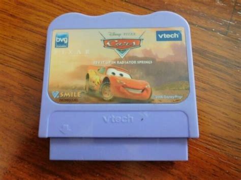 VTech V Smile Cars Pixar Disney Rev It Up In Radiator Springs Game