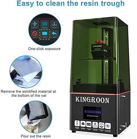 Impresora De Resina Kingroon Kp Mono Lcd Impresoras D Env O Gratis