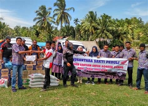 Nusantara Sakti Peduli Gempa Pidie Jaya Aceh 1 Nusantara Sakti