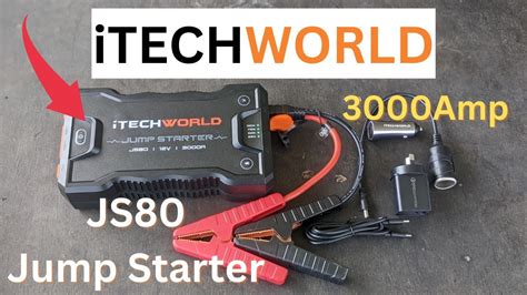 ITechworld JS80 Jump Starter Review YouTube