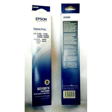 Jual Ribbon Pita Pack Refill LQ 2170 2180 2190 Ori Epson 10074