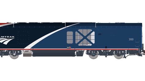 Amtrak unveils new 50th Anniversary units & Phase VII paint scheme ...