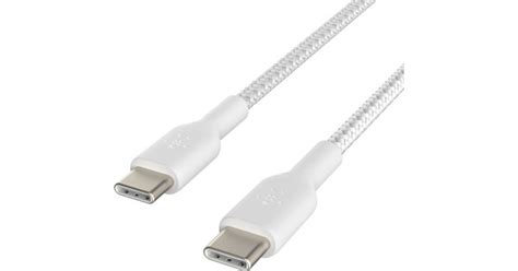 Belkin Usb C Naar Usb C Kabel 1m Nylon Wit Coolblue Voor 2359u