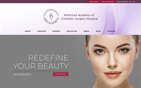 American Academy of Cosmetic Surgery Hospital . Dubai - Best Cosmetic Surgeons