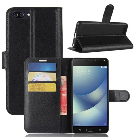 For Asus Zenfone Max Zc Kl Case Flip Cover Pu Leather Phone