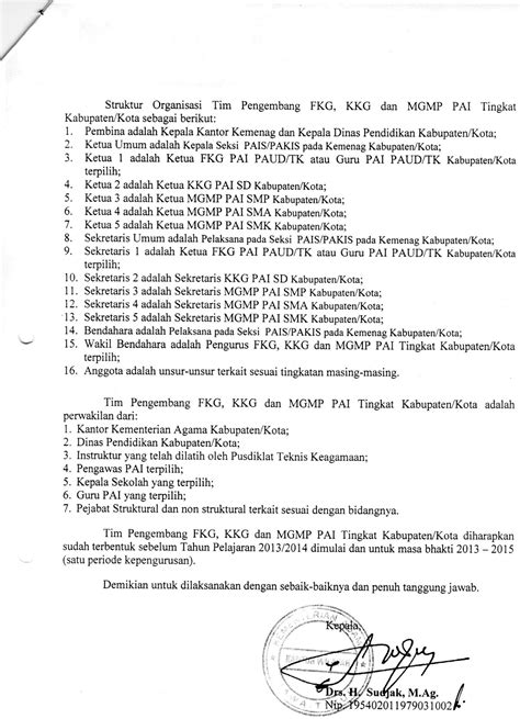 Rapat Koordinasi Kasi Pais Dengan Fkg Tk Kkg Sd Mgmp Smp Sma Dan Smk