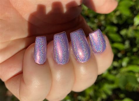 Sexy Mama Holographic Purple Pink Shimmer Holographic Rainbow Custom