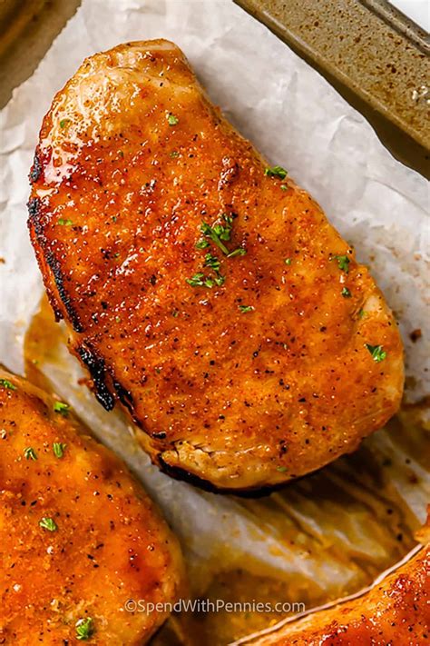 Juicy Baked Pork Chops Spend With Pennies Deegitalrays