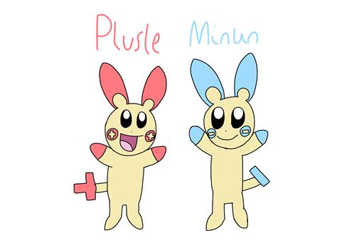 plusle  minun  mrjclark  newgrounds