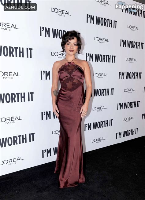 Isabela Merced Sexy Stuns In A Hot Backless Dress At The 19th Annual LOreal Paris Women Of Worth