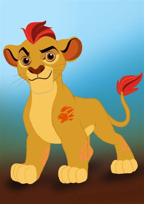 Learn How to Draw Kion from The Lion Guard (The Lion Guard) Step by ...