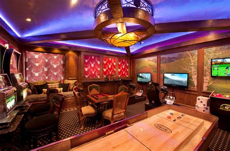 Home Game Room Games Design Ideas