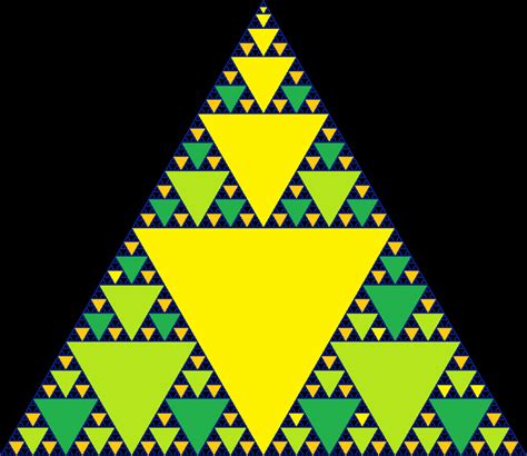 Fractal triángulo de Sierpinski Scenio